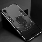 Schwarze Unifarbene iPhone XR Cases aus Polycarbonat 