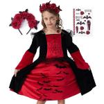Schwarze Motiv Horror-Kostüme für Kinder Größe 146 