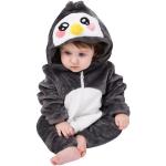 Schwarze Langärmelige Pinguin-Kostüme für Babys 