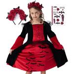 Rosa Vampir-Kostüme für Kinder Größe 110 