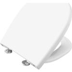 Weiße Cornat PREMIUM Ovale Toilettendeckel & WC-Sitze 