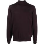 Reduzierte Lila Corneliani Rollkragen Herrensweatshirts aus Wolle Größe 4 XL für den für den Winter 