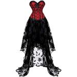 Schwarze Maxi Burlesque-Kostüme aus Tüll für Damen Größe 6 XL 