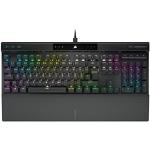CORSAIR K70 RGB PRO Mechanische Kabelgebundene Gaming-Tastatur - CHERRY MX RED Linear Switches - PBT Double-Shot Keycaps - iCUE-Kompatibel - QWERTZ DE - PC, Mac, Xbox - Schwarz