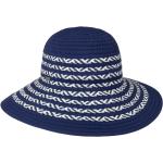 Reduzierte Blaue Betmar Schlapphüte aus Stroh für Herren Einheitsgröße für den für den Sommer 