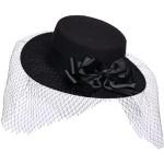 Schwarze Zorro Sombreros für Damen Größe M 