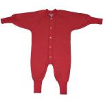 Rote Cosilana Nachhaltige Strampler ohne Fuß aus Wolle für Babys Größe 104 1-teilig 