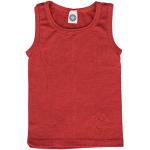 Rote Cosilana Kinderunterhemden für Mädchen Größe 152 