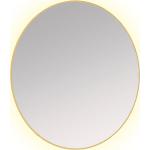 Goldene Cosmic Runde Badspiegel & Badezimmerspiegel 100 cm LED beleuchtet 