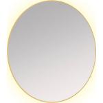 Goldene Cosmic Runde Badspiegel & Badezimmerspiegel 60 cm LED beleuchtet 
