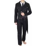 Schwarze Black Butler Cosplay-Kostüme aus Polyester Größe L 