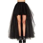 Schwarze Gothic Asymmetrische Röcke für Damen Größe 5 XL für den für den Frühling 