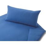 Blaue Unifarbene Cotonea Bio Nachhaltige Kissenbezüge & Kissenhüllen aus Jersey 40x60 