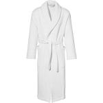 Weiße Cotonea Bio Maxi Nachhaltige Bademäntel lang aus Baumwolle für Herren Größe S 