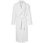 Weiße Cotonea Bio Maxi Nachhaltige Bademäntel lang aus Baumwolle für Herren Größe XL 