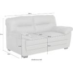 Cremefarbene COTTA Zweisitzer-Sofas aus Kunststoff mit Armlehne Breite 150-200cm, Höhe 50-100cm, Tiefe 50-100cm 2 Personen 