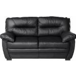 Reduzierte Schwarze COTTA Zweisitzer-Sofas aus Leder mit Armlehne Breite 150-200cm, Höhe 50-100cm, Tiefe 50-100cm 2 Personen 