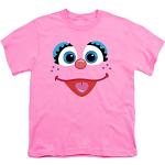 Fuchsiafarbene Sesamstraße Kinder T-Shirts für Jungen 