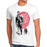CottonCloud Brave Hit Man Herren T-Shirt Wick Action Movie Keanu, Größe:XL