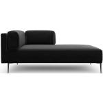 Schwarze Moderne Chaiselongues & Longchairs aus Polyester mit Armlehne Breite 200-250cm, Höhe 50-100cm, Tiefe 100-150cm 