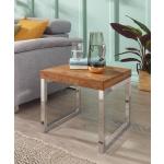 Silberne Moderne Fun-Möbel Nachhaltige Quadratische Massivholz-Couchtische aus Palisander Breite 0-50cm, Höhe 0-50cm, Tiefe 0-50cm 