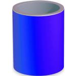 Reduzierte Blaue Unifarbene Runde Runde Glastische 50 cm aus Glas Höhe 0-50cm 