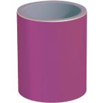 Violette Unifarbene Runde Beistelltische Rund 70 cm aus Glas Höhe 50-100cm 