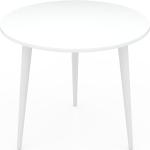 Couchtisch Weiß - Eleganter Sofatisch: Beste Qualität, einzigartiges Design - 50 x 44 x 50 cm, Konfigurator