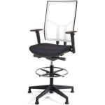 Schwarze Bürostühle mit Kopfstütze aus Leder gepolstert Breite 0-50cm, Höhe 0-50cm, Tiefe 0-50cm 