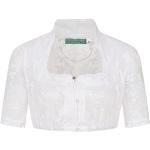 Weiße Elegante Country Line V-Ausschnitt Transparente Blusen & durchsichtige Blusen durchsichtig aus Spitze für Damen Größe M 