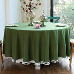 cm kaufen 160 Tischdecken günstig online Durchmesser mit Grüne Runde