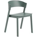 Grüne Moderne Muuto Cover Designer Stühle aus Massivholz stapelbar Höhe 50-100cm, Tiefe 50-100cm 
