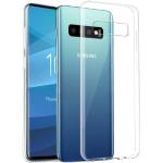 Weiße Samsung Galaxy S10 Cases durchsichtig aus Silikon für Herren 