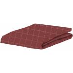 Rote Covers & Co Bio Nachhaltige Spannbettlaken & Spannbetttücher aus Baumwolle maschinenwaschbar 90x200 