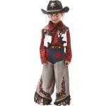 Reduzierte Weiße Karo Buttinette Cowboy-Kostüme mit Nieten für Kinder Größe 152 