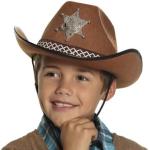 Braune Boland Cowboyhüte für Kinder Einheitsgröße 