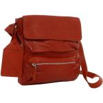 Rote Cowboysbag Rainham Umhängetaschen aus Leder für Damen 
