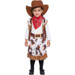 Rote Cowboy-Kostüme aus Fleece für Kinder 