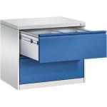 Blaue Büroschränke & Home Office Schränke mit Schublade Breite 50-100cm, Höhe 50-100cm, Tiefe 50-100cm 