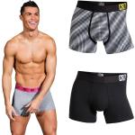 Reduzierte Schwarze CR7 Cristiano Ronaldo Boxer-Briefs & Retropants für Herren 