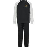 Schwarze CR7 Cristiano Ronaldo Herrenschlafanzüge & Herrenpyjamas aus Jersey Größe XXL 