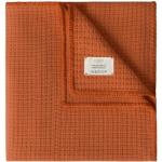 Orange Nachhaltige Kuscheldecken & Wohndecken aus Baumwolle maschinenwaschbar 150x210 
