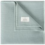 Mintgrüne Moderne Nachhaltige Kuscheldecken & Wohndecken aus Baumwolle maschinenwaschbar 150x210 