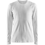 Weiße Langärmelige Craft T-Shirts mit Reißverschluss für Herren Größe XL für den für den Sommer 