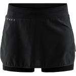 Craft Damen Charge Skirt Runningshorts schwarz XL