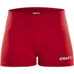 Reduzierte Rote Craft Damenhotpants aus Polyester Größe XS 