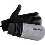 Graue Craft Hybrid Weather Fingerhandschuhe aus Polyester Größe 2 