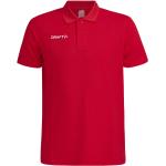 Reduzierte Rote Craft Herrenpoloshirts & Herrenpolohemden mit Reißverschluss Größe XL 