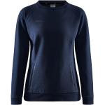 Reduzierte Blaue Craft Damensweatshirts mit Reißverschluss Größe XS 