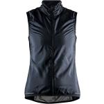 Craft Women's Essence Light Wind Vest Black Black XS